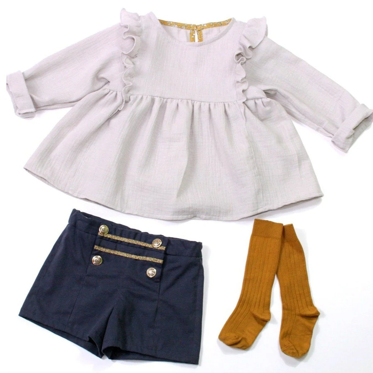 Stella Blouse or Dress Sewing Pattern - Girls 3/12Y - Ikatee - Image 14