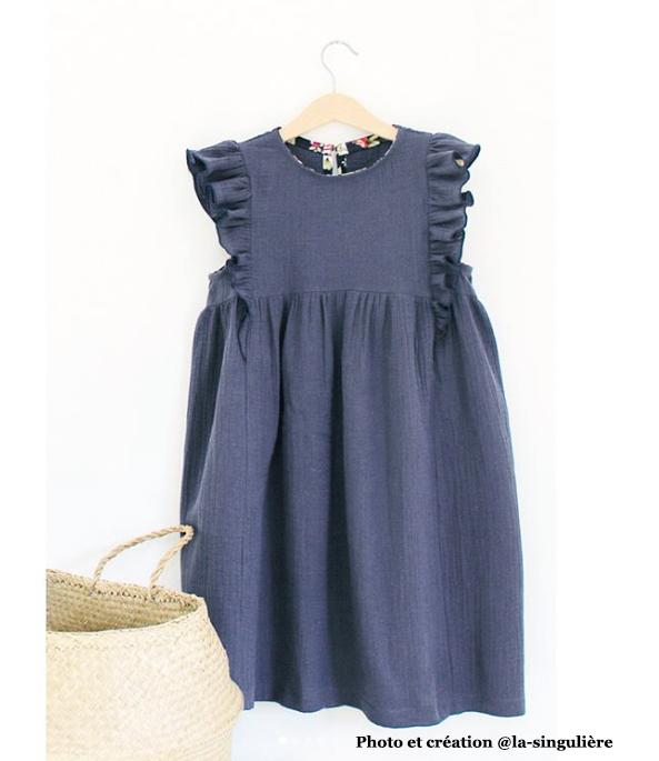 Stella Blouse or Dress Sewing Pattern - Girls 3/12Y - Ikatee - Image 20