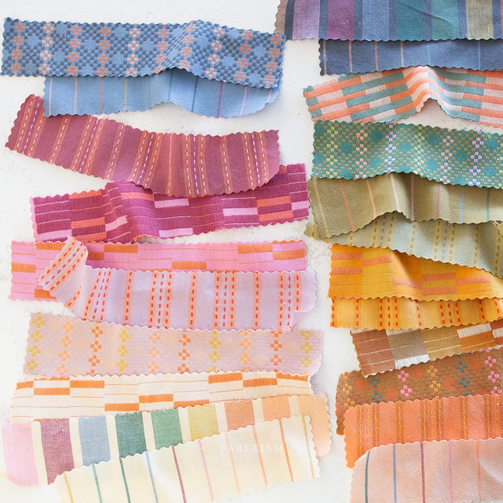 Stitch Stripe - Sage - Lucky Loom - Fableism Supply Co. - Image 16