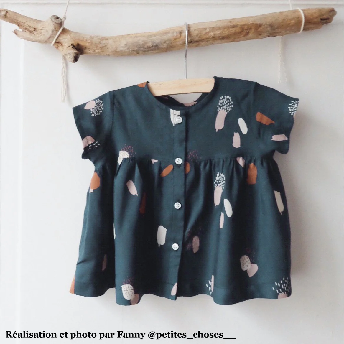 Stockholm Blouse & Dress Sewing Pattern - Baby Girl 6M/4Y - Ikatee - Image 10