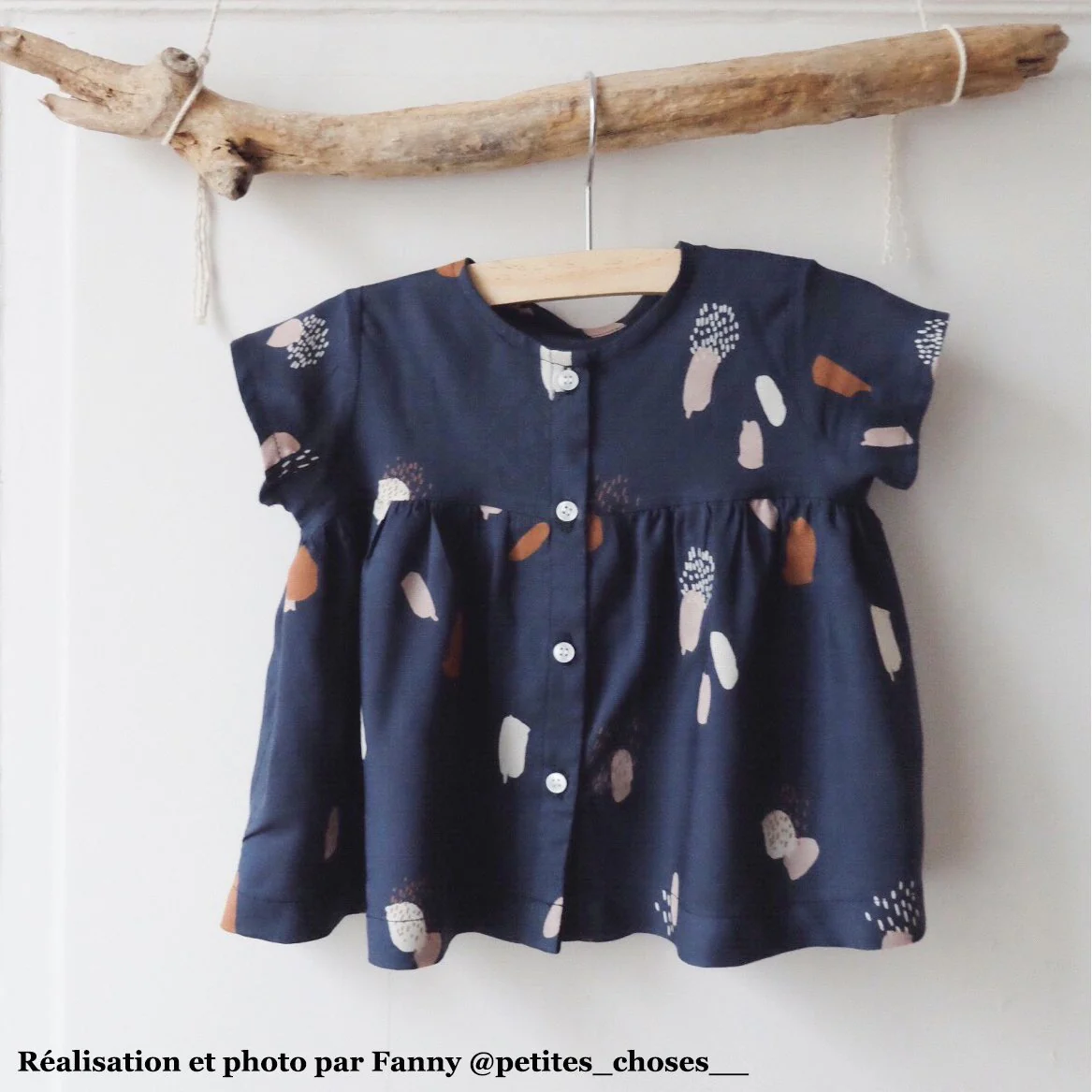 Stockholm Blouse & Dress Sewing Pattern - Baby Girl 6M/4Y - Ikatee - Image 4