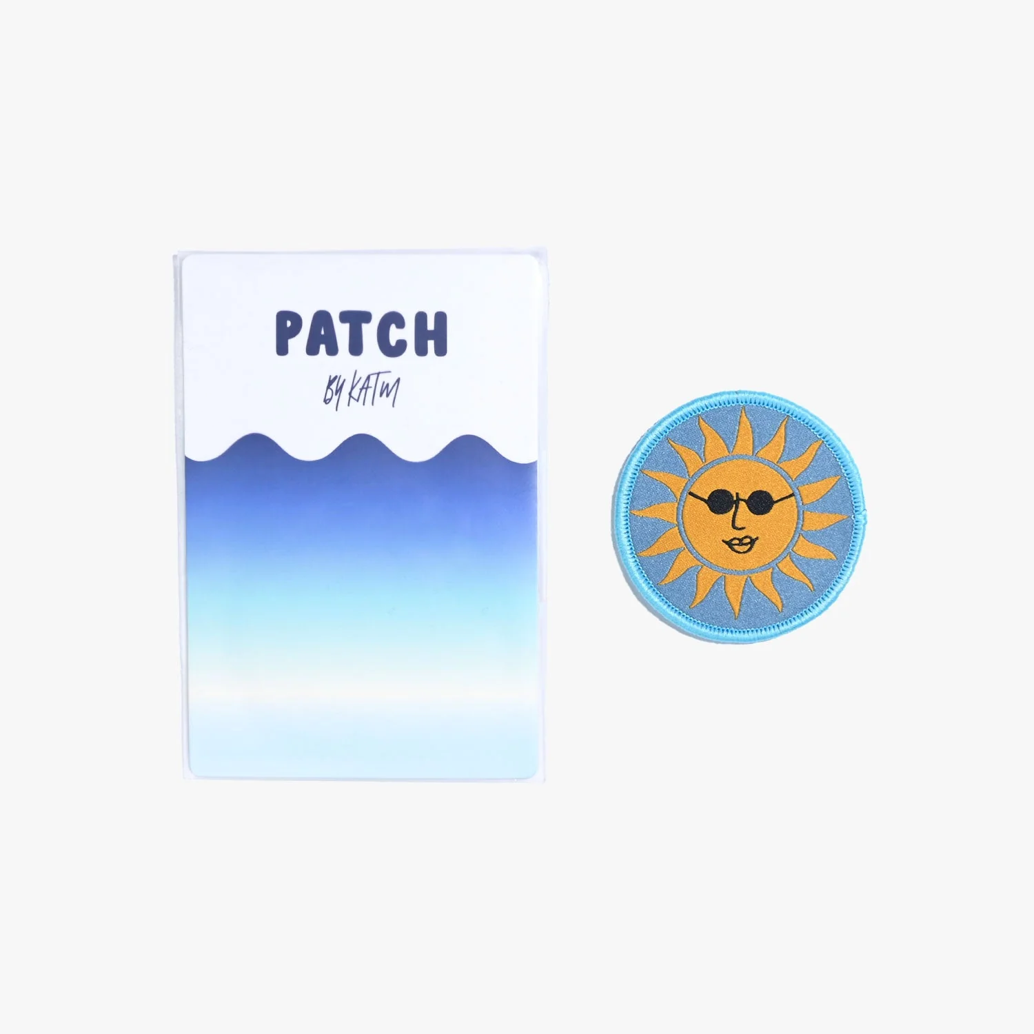 "Sunglasses Sun" - Iron On Patch - Kylie And The Machine - Image 2