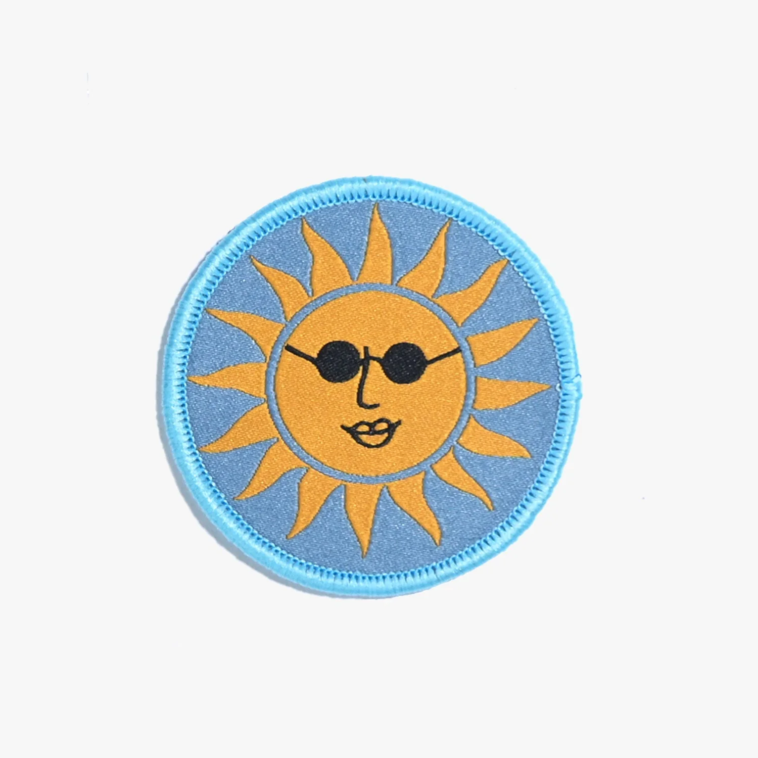 "Sunglasses Sun" - Iron On Patch - Kylie And The Machine - Image 3