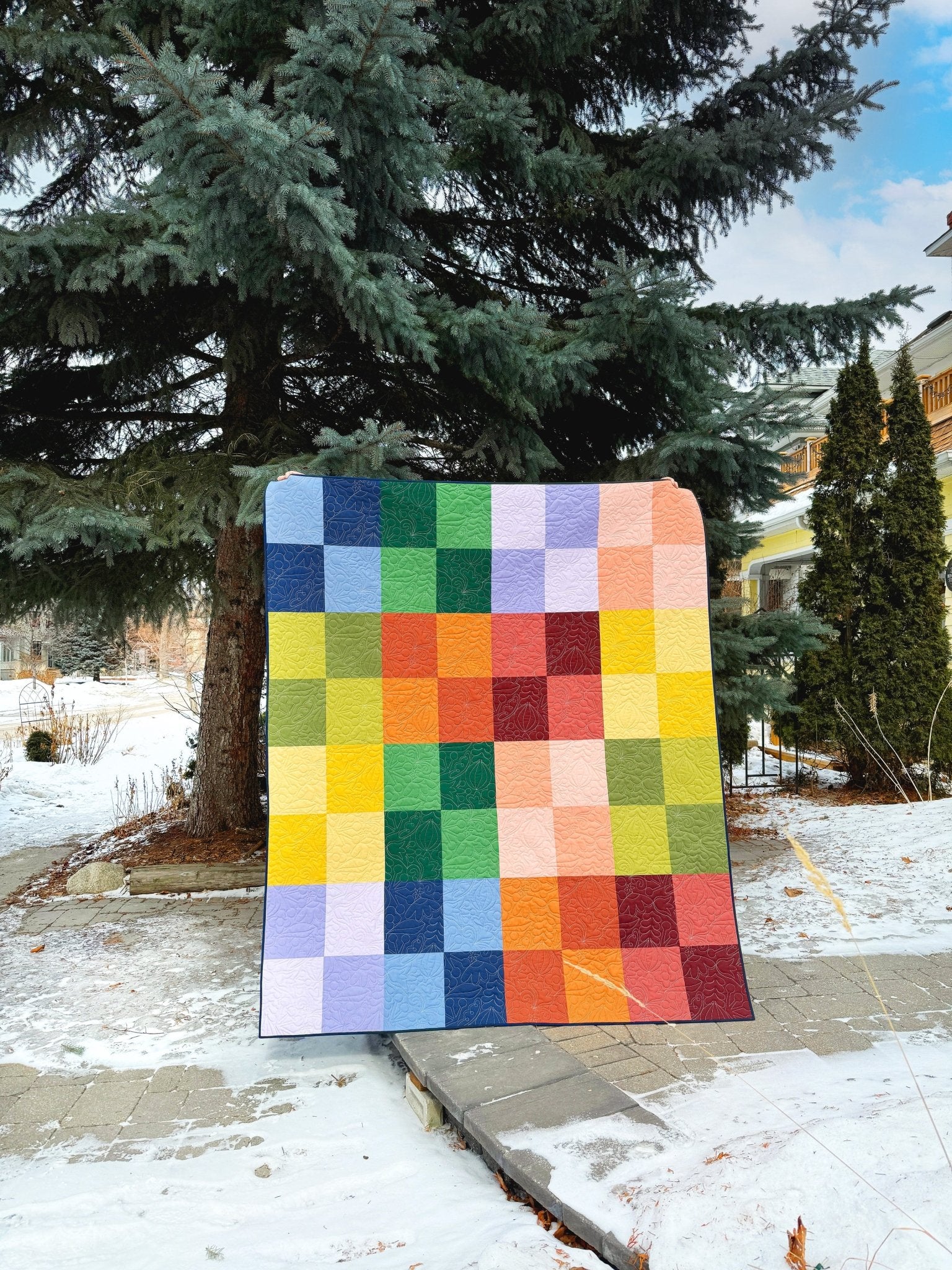 Sunny Side  Paper Pattern - The Blanket Statement Quilt Co. - Image 2