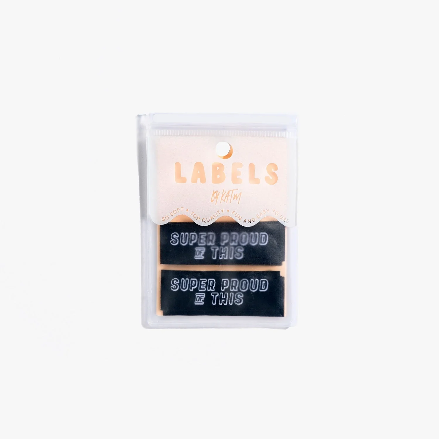 "SUPER PROUD OF THIS" Woven Label Pack - Kylie And The Machine - Image 5