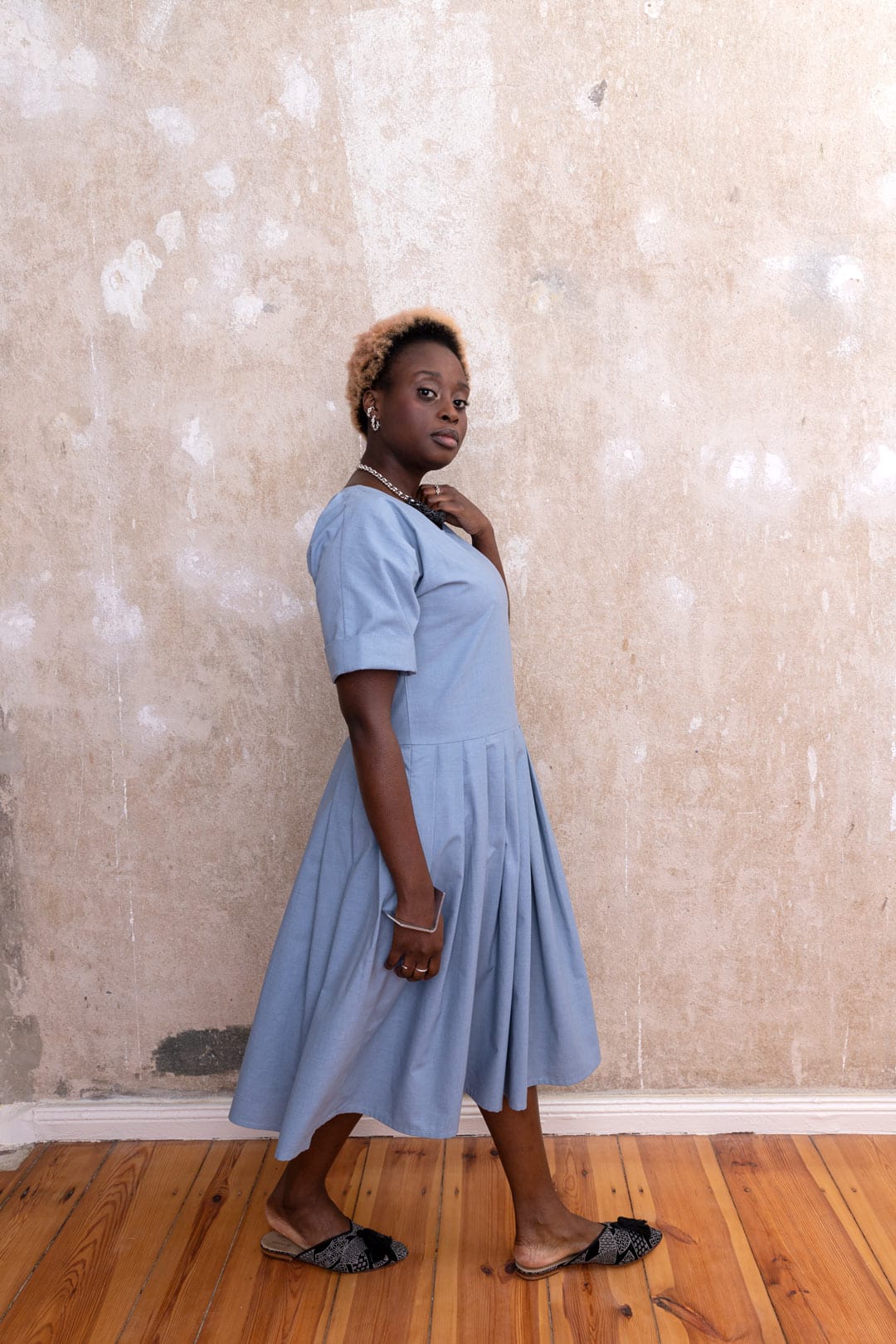 SWING Slip-On Dress by Kaiser Rissanen PDF Sewing Pattern - TAUKO - Image 4