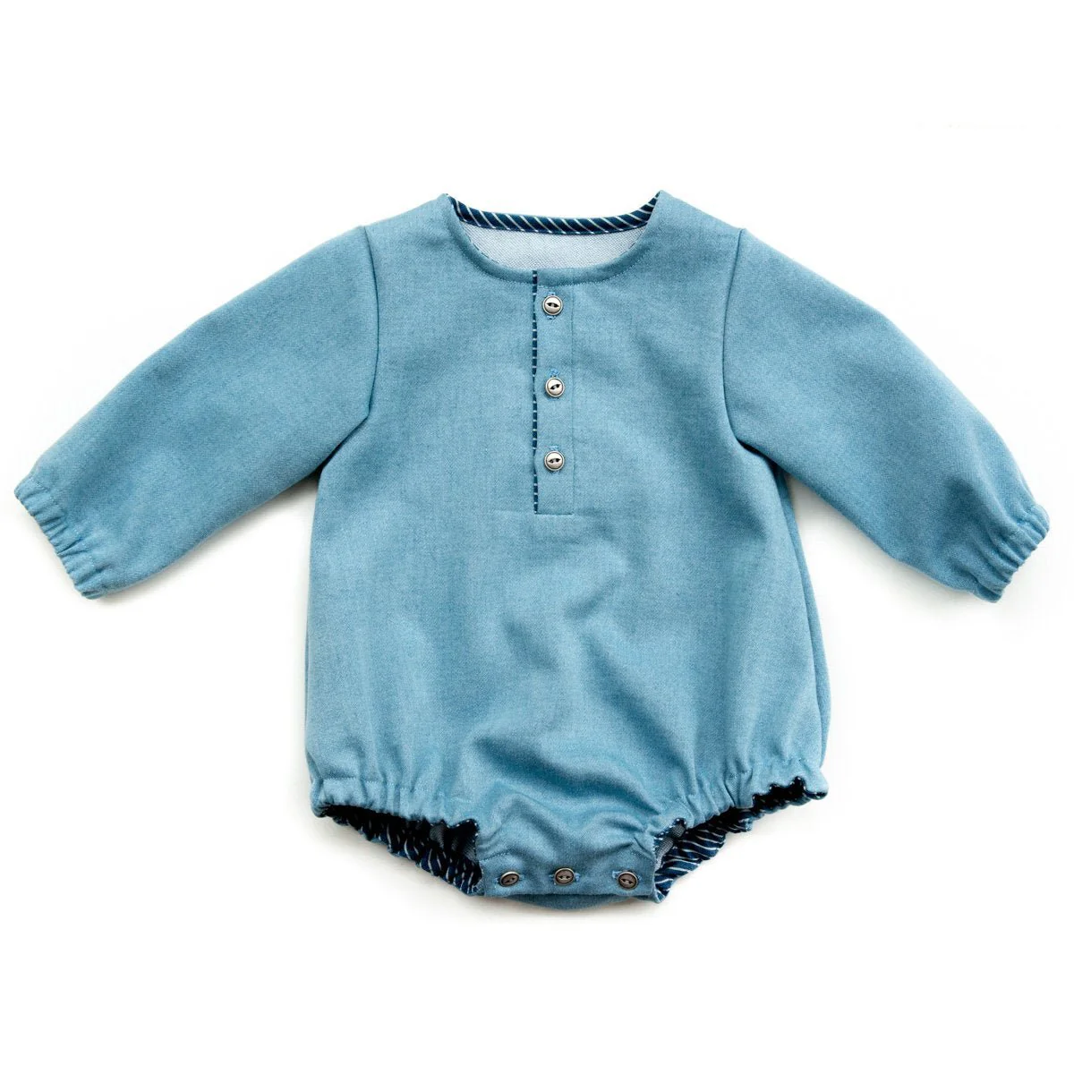 Sydney Romper Sewing Pattern - Baby 1M/24M - Ikatee - Image 10