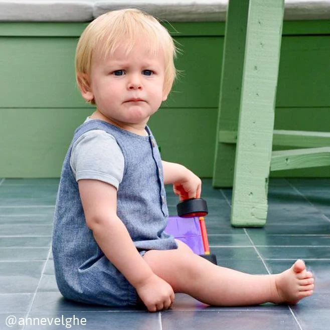 Sydney Romper Sewing Pattern - Baby 1M/24M - Ikatee - Image 5