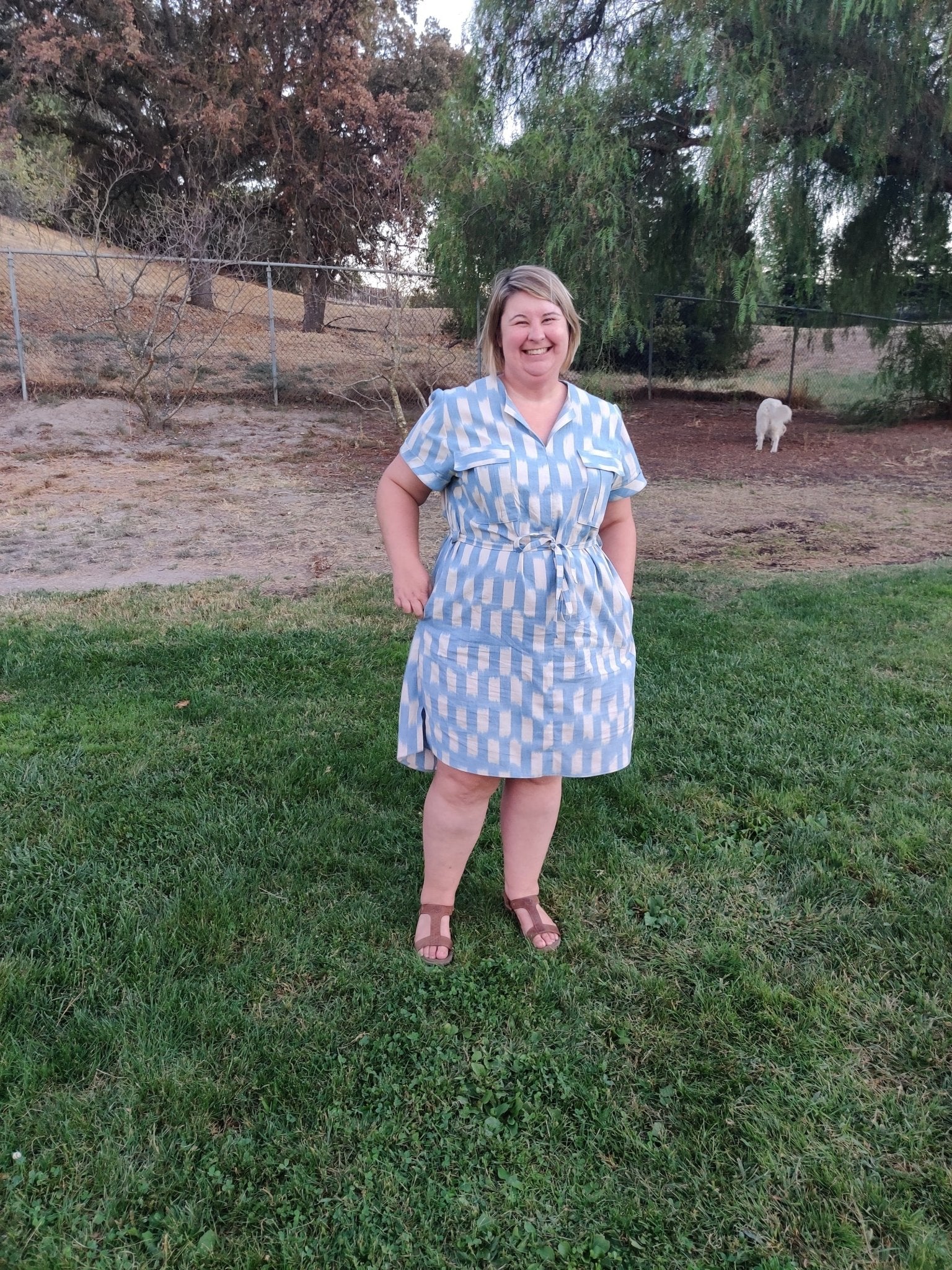 Sydni Shirt Dress - Paper Pattern - Sew to Grow - Image 11