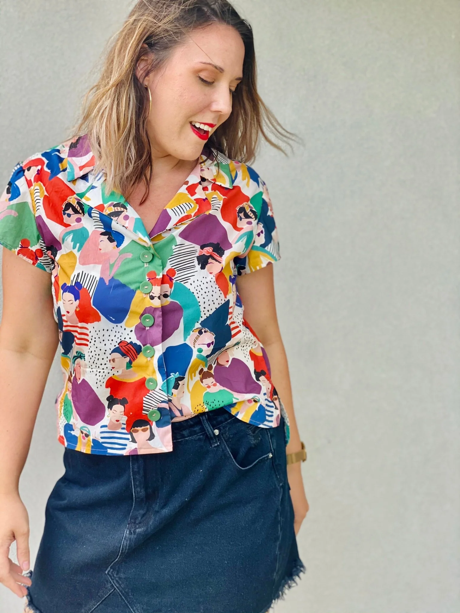 Sydni Shirt Dress - Paper Pattern - Sew to Grow - Image 16