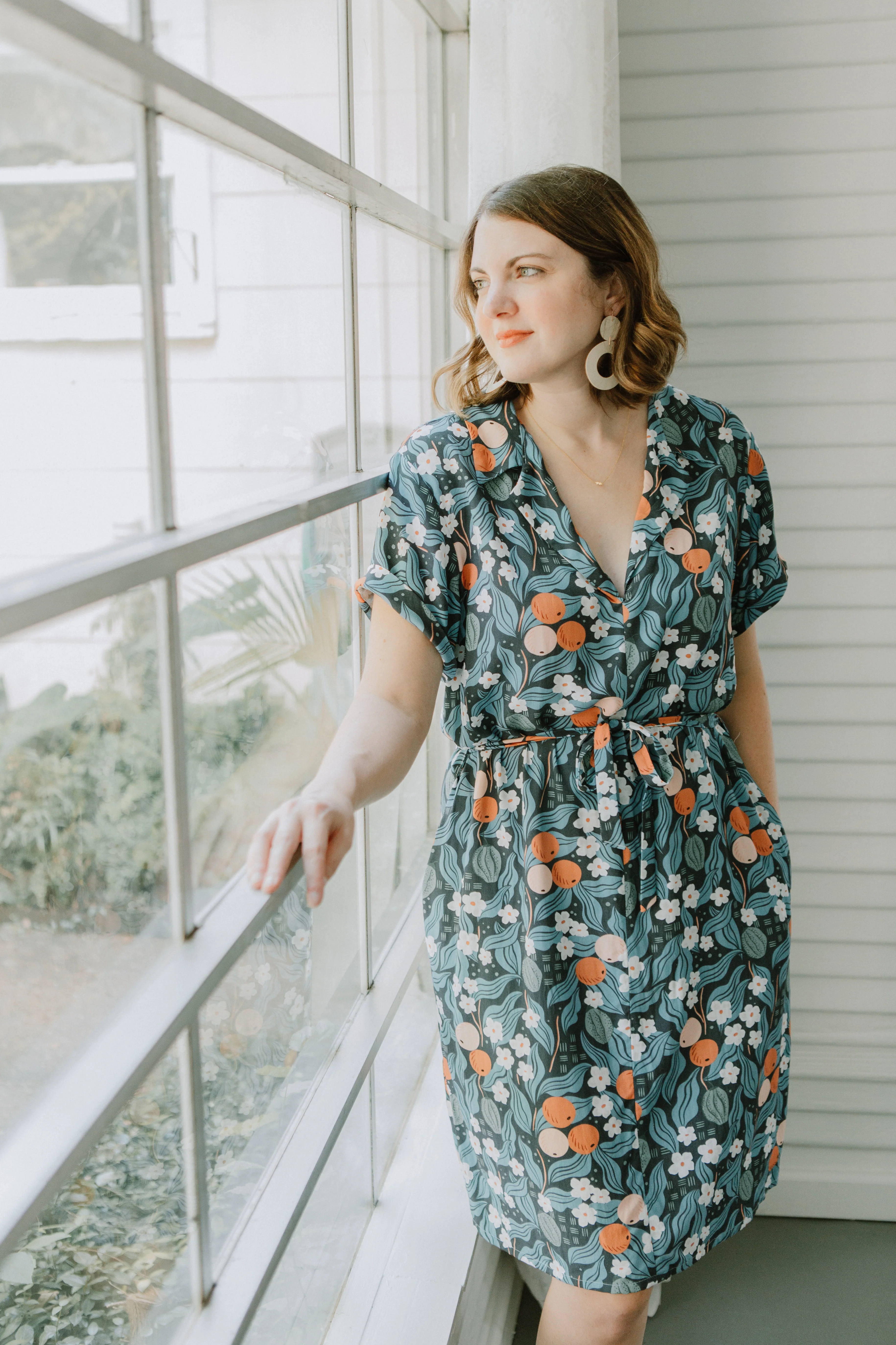 Sydni Shirt Dress - Paper Pattern - Sew to Grow - Image 42