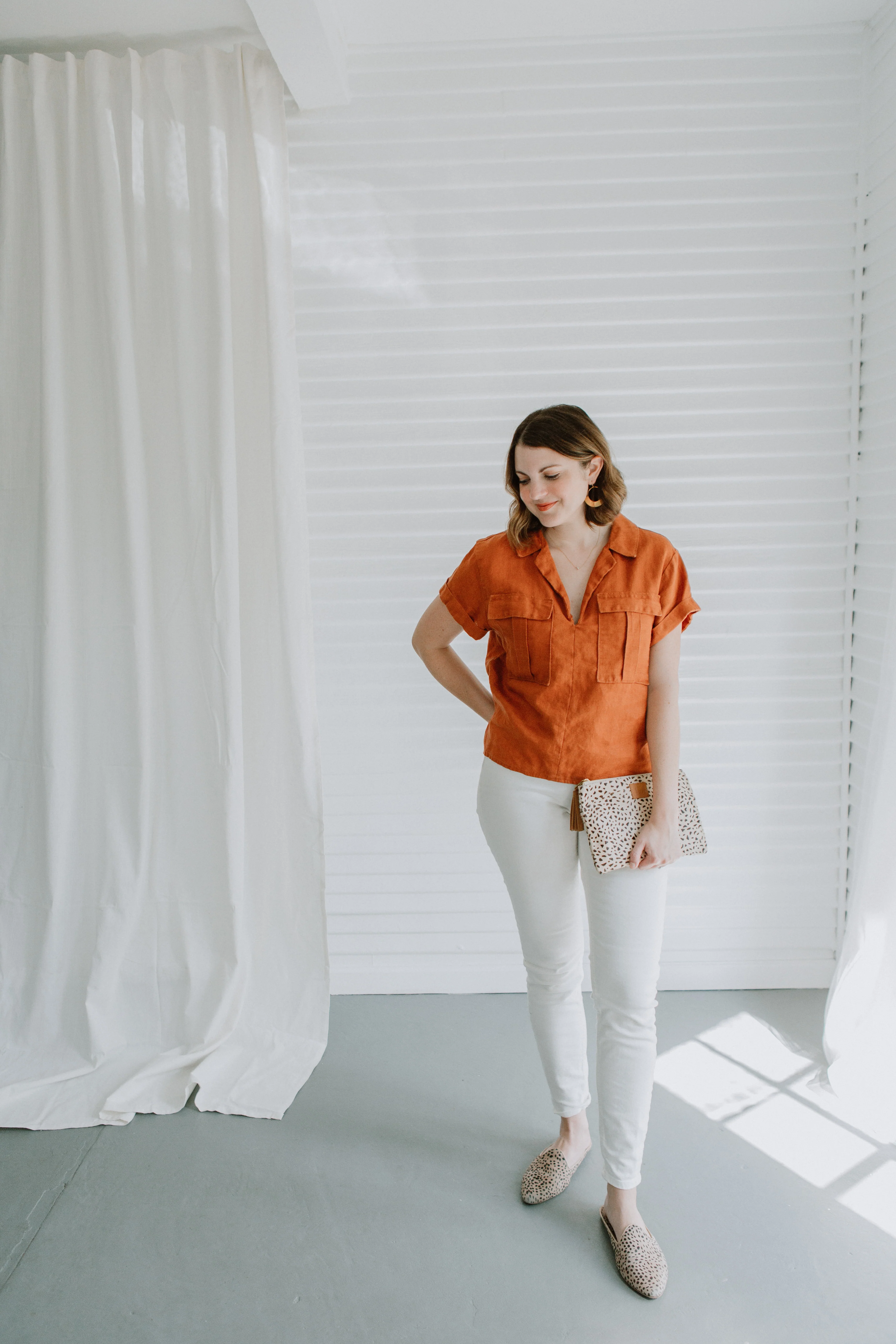 Sydni Shirt Dress - Paper Pattern - Sew to Grow - Image 47
