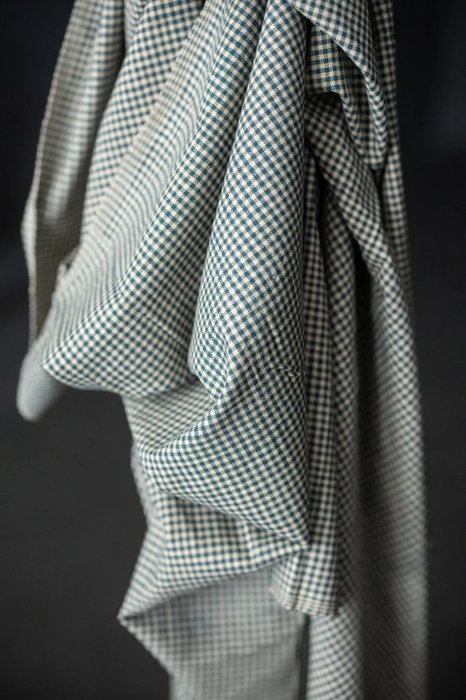 Terra Mini Gingham Handwoven Indian Cotton - Merchant & Mills