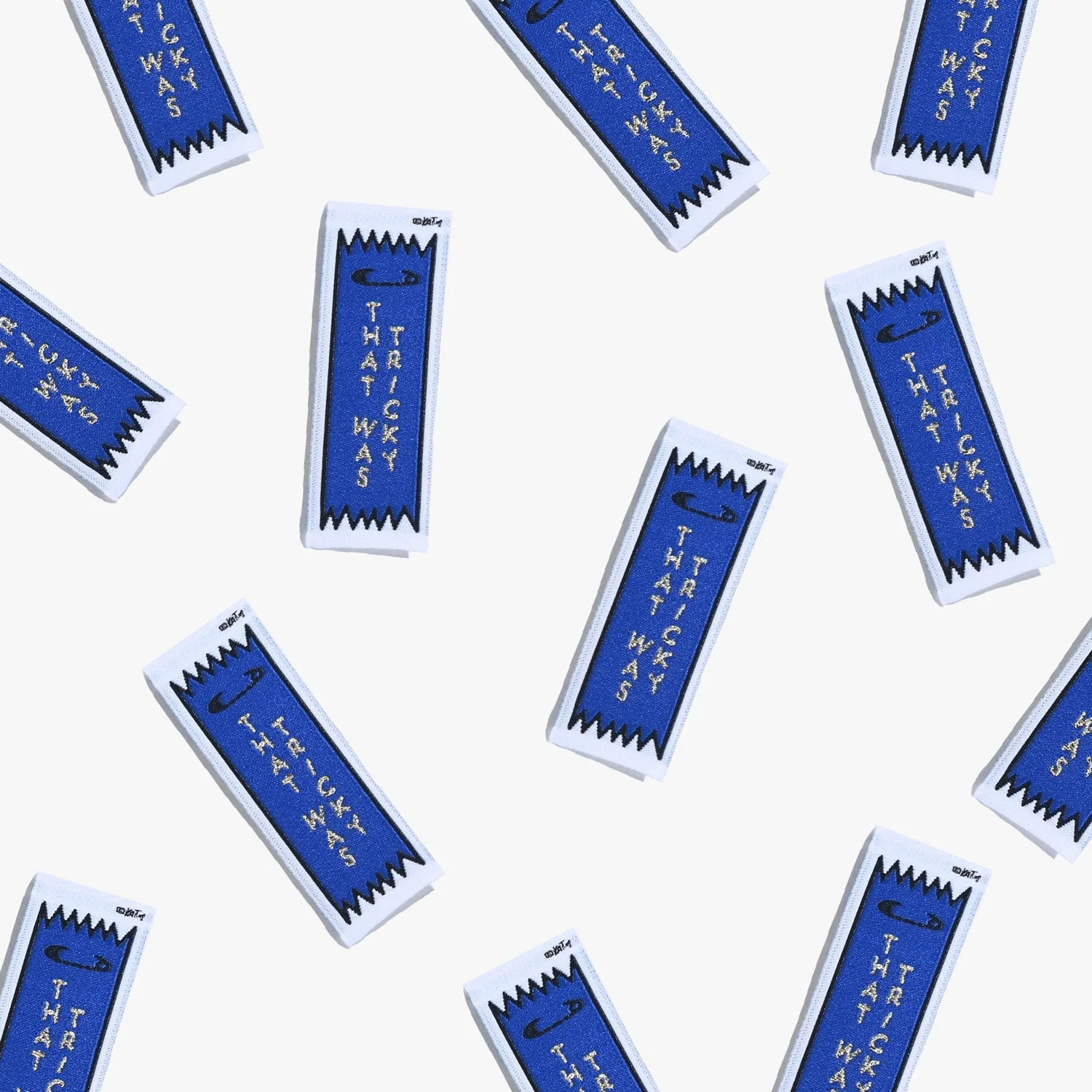 "THAT WAS TRICKY" Woven Label Pack - Kylie And The Machine
