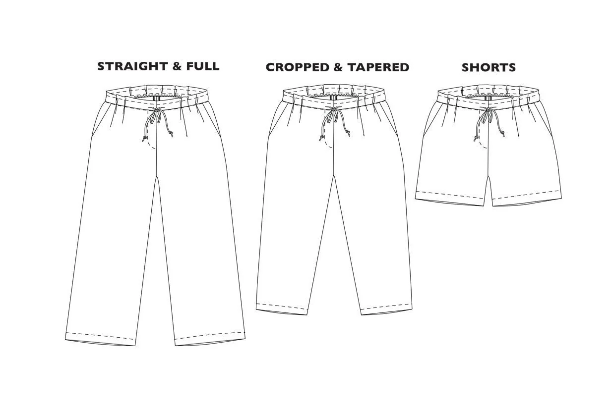 The 101 Trouser (Cropped/Wide/Shorts) Womens Pattern - Merchant & Mills - Image 11