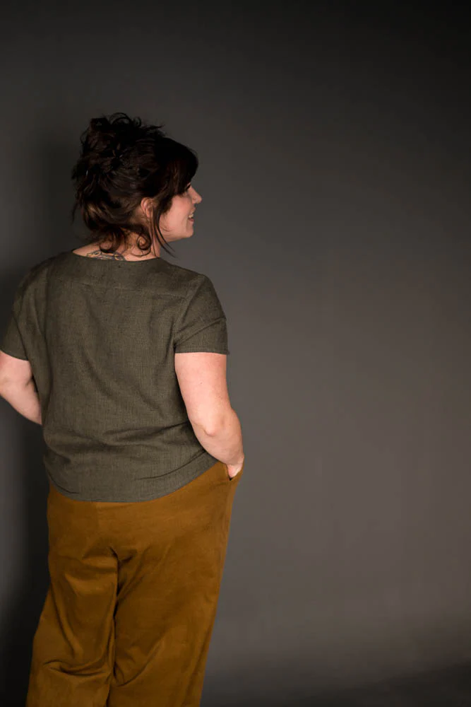 The 101 Trouser (Cropped/Wide/Shorts) Womens Pattern - Merchant & Mills - Image 14