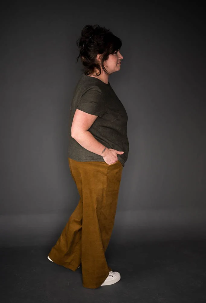 The 101 Trouser (Cropped/Wide/Shorts) Womens Pattern - Merchant & Mills - Image 15