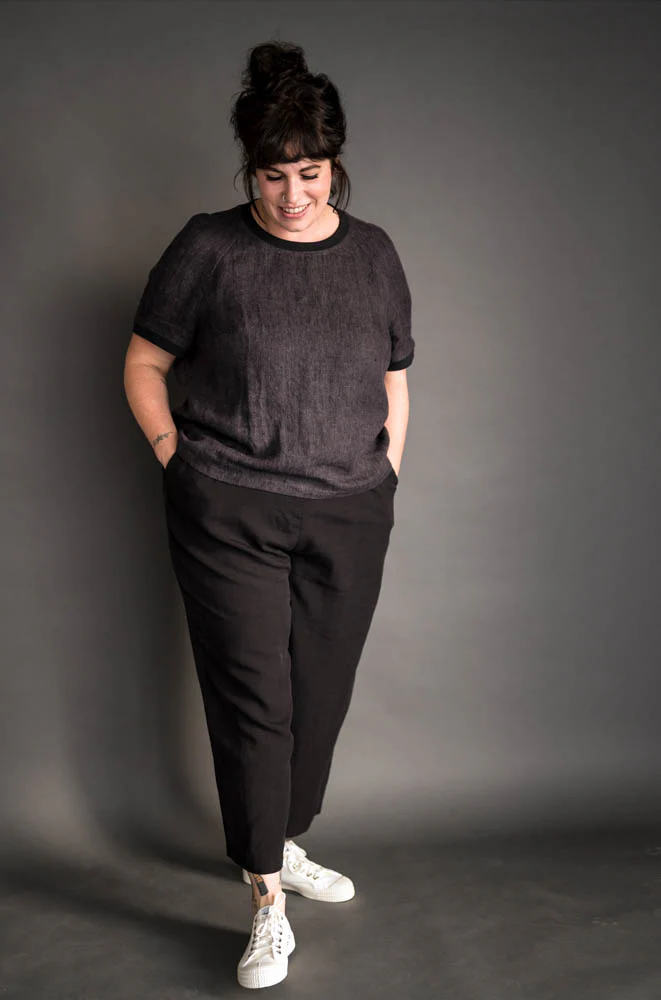 The 101 Trouser (Cropped/Wide/Shorts) Womens Pattern - Merchant & Mills - Image 16