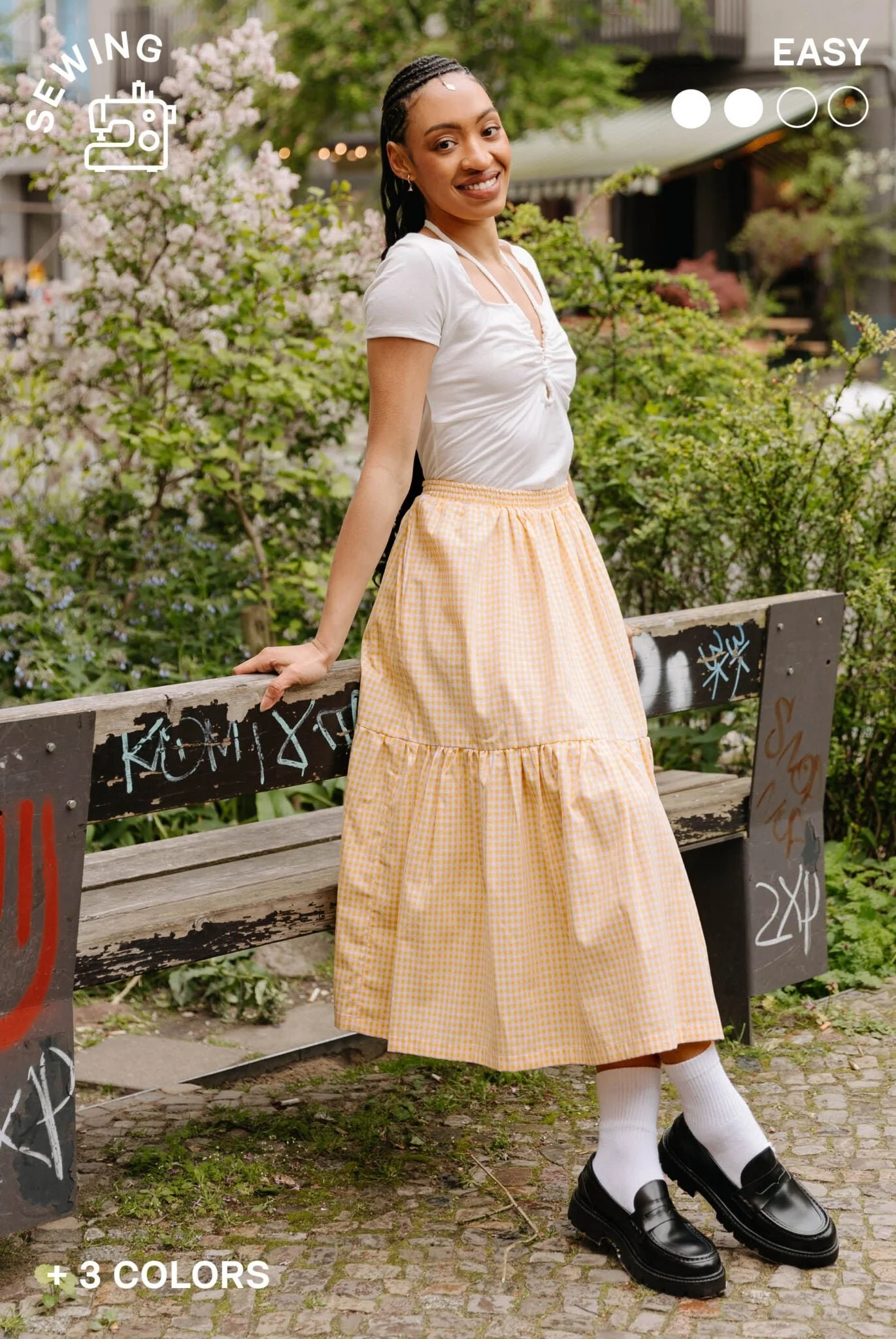 The Abbie Skirt - Paper Sewing Pattern - Juliana Martejevs