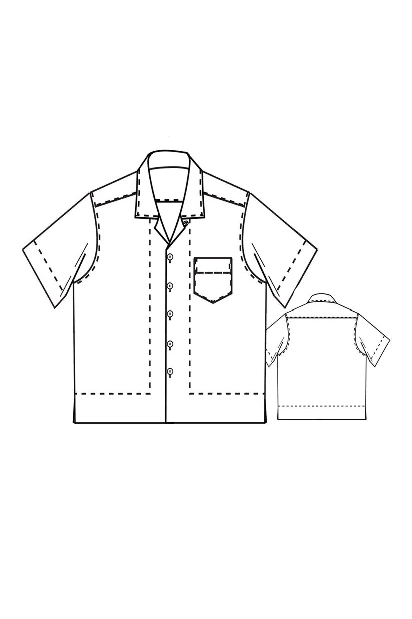 The All State Shirt PDF Pattern - Merchant & Mills - Image 8