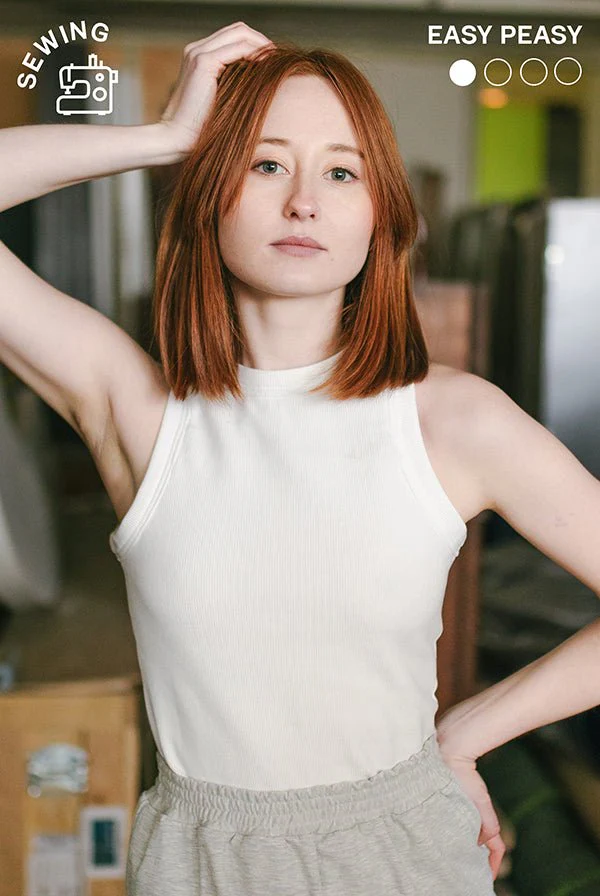 The Basic Tank Top - Paper Sewing Pattern - Juliana Martejevs