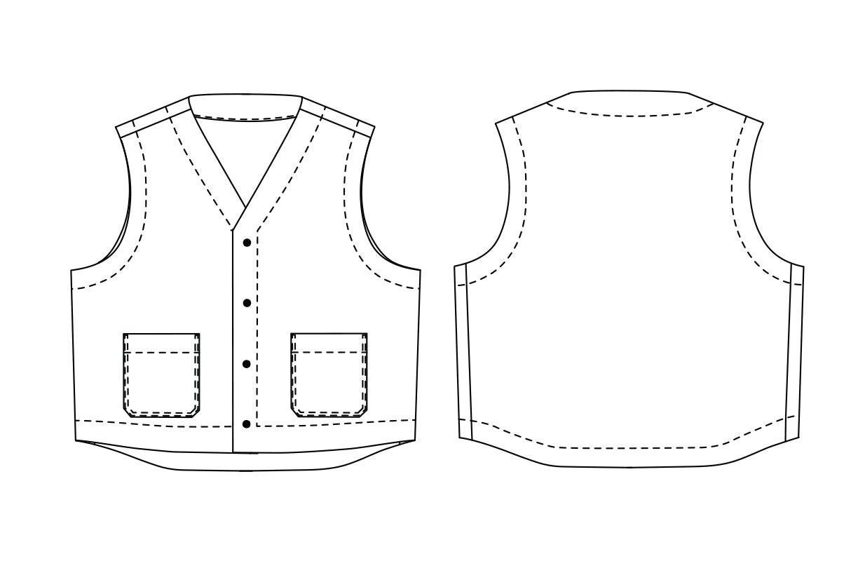 The Billy Mens PDF Pattern - Merchant & Mills - Image 5