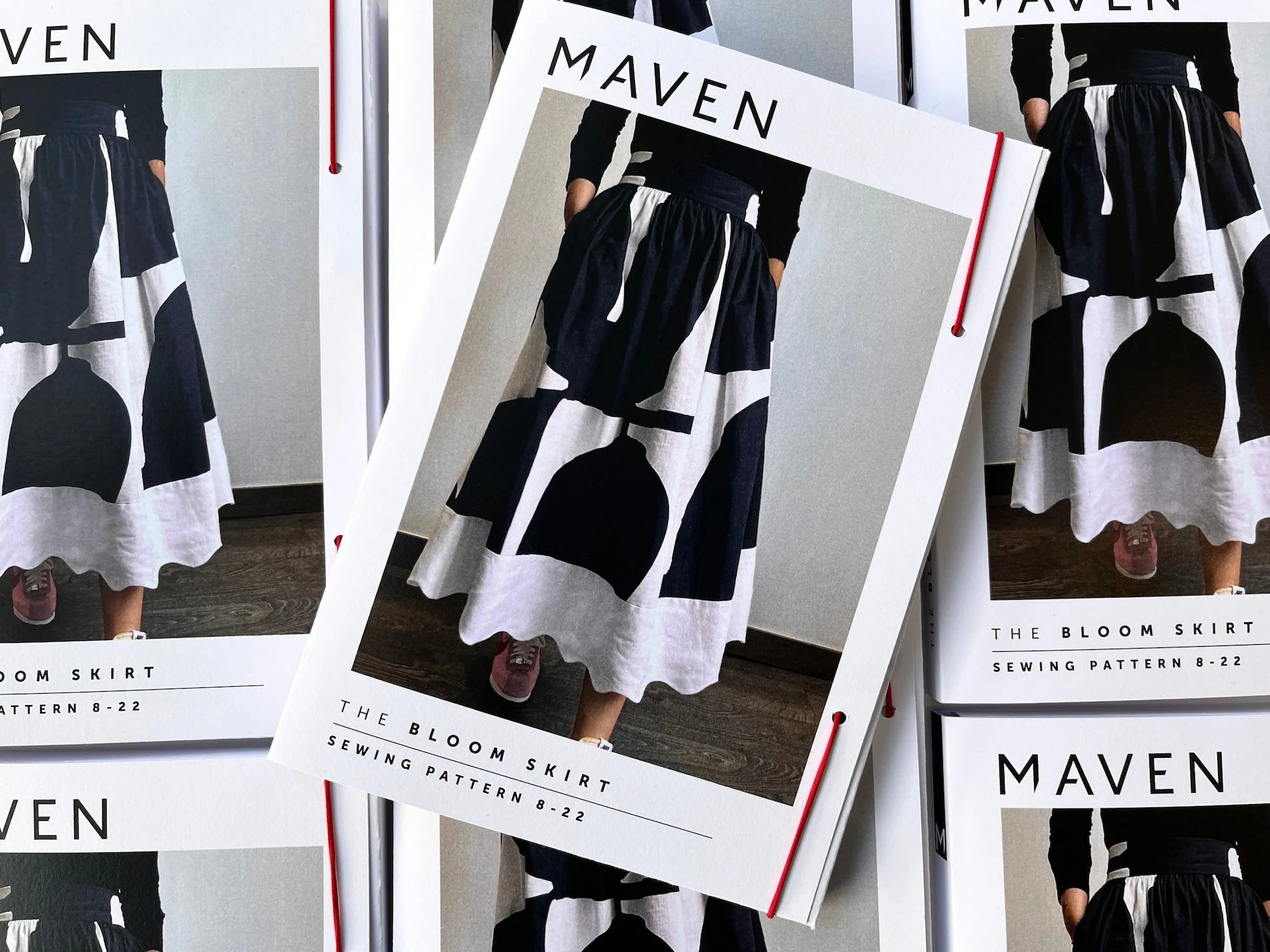 The Bloom Skirt Paper Sewing Pattern - Maven Sewing Patterns - Image 11