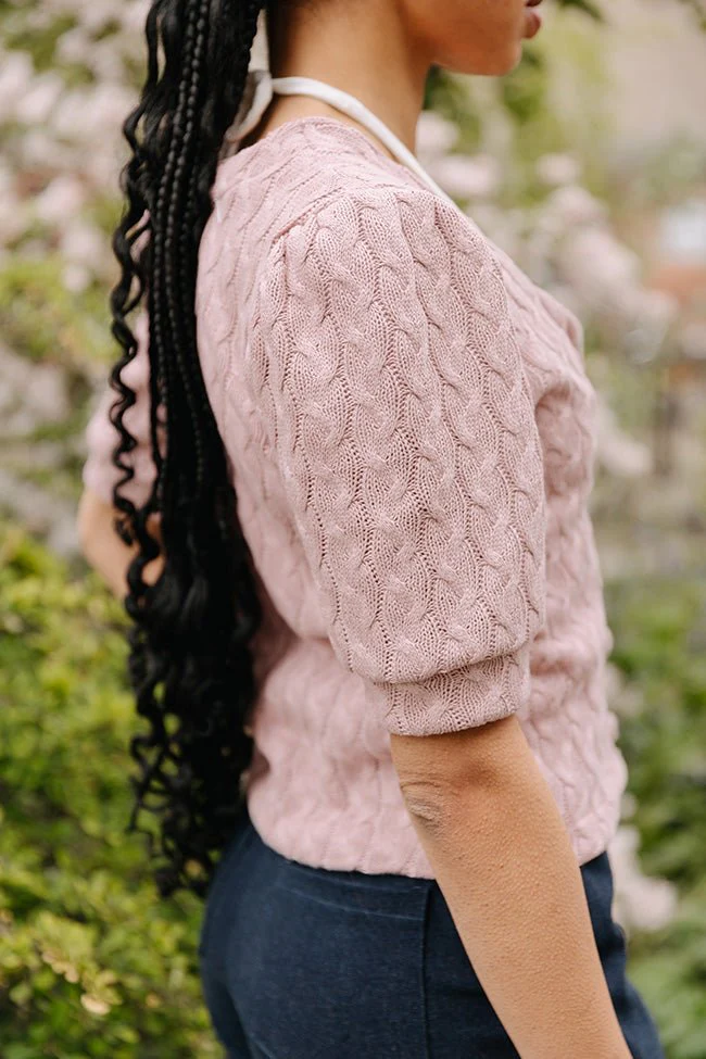 The Carlotta Short Sleeve Cardigan - Paper Sewing Pattern - Juliana Martejevs - Image 4