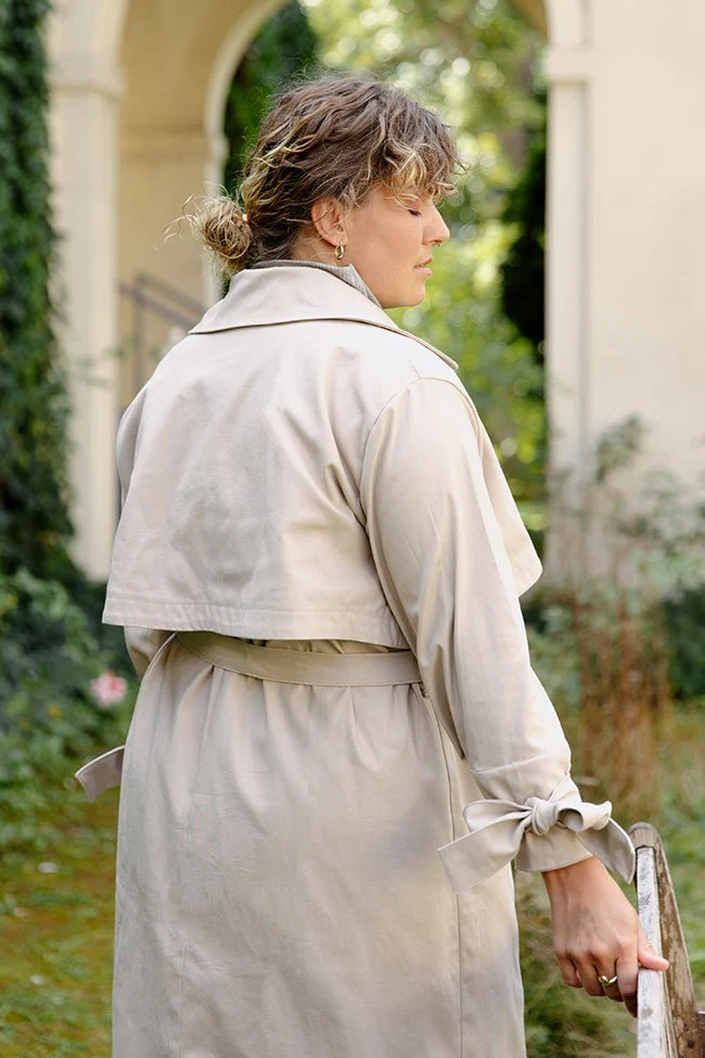 The Chloe Trenchcoat - Paper Sewing Pattern - Juliana Martejevs - Image 4
