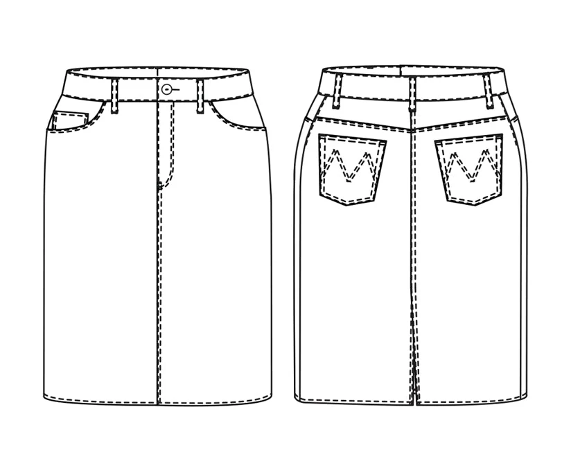 The Clementine (Skirt) Womens Pattern - Merchant & Mills - Image 8