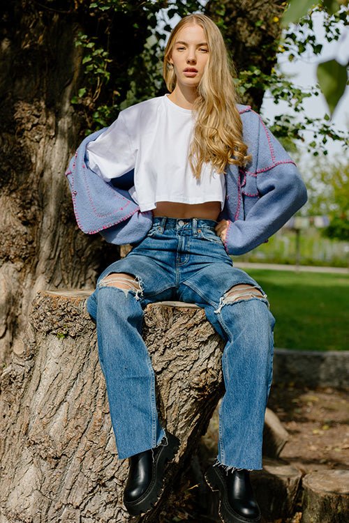 The Cropped T-Shirt - Paper Sewing Pattern - Juliana Martejevs - Image 2