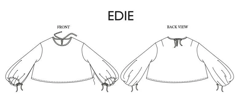 The Edie Top Pattern - Merchant & Mills - Image 7