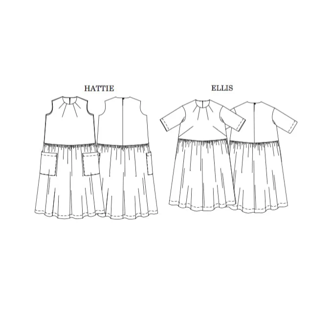 The Ellis & Hattie Dress PDF Pattern - Merchant & Mills - Image 4