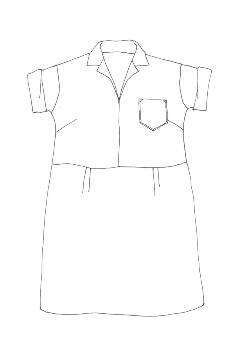 The Factory Dress PDF Pattern - Merchant & Mills - Image 3