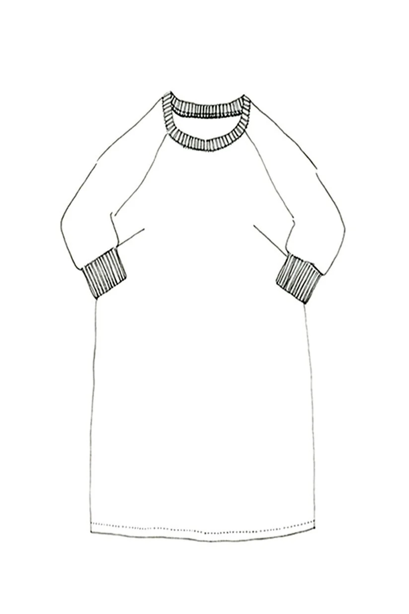 The Fielder Dress/Top Womens Pattern - Merchant & Mills - Image 4