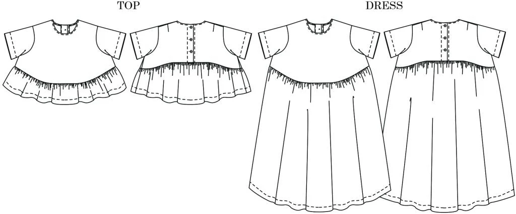 The Florence Top + Dress PDF Pattern - Merchant & Mills - Image 22
