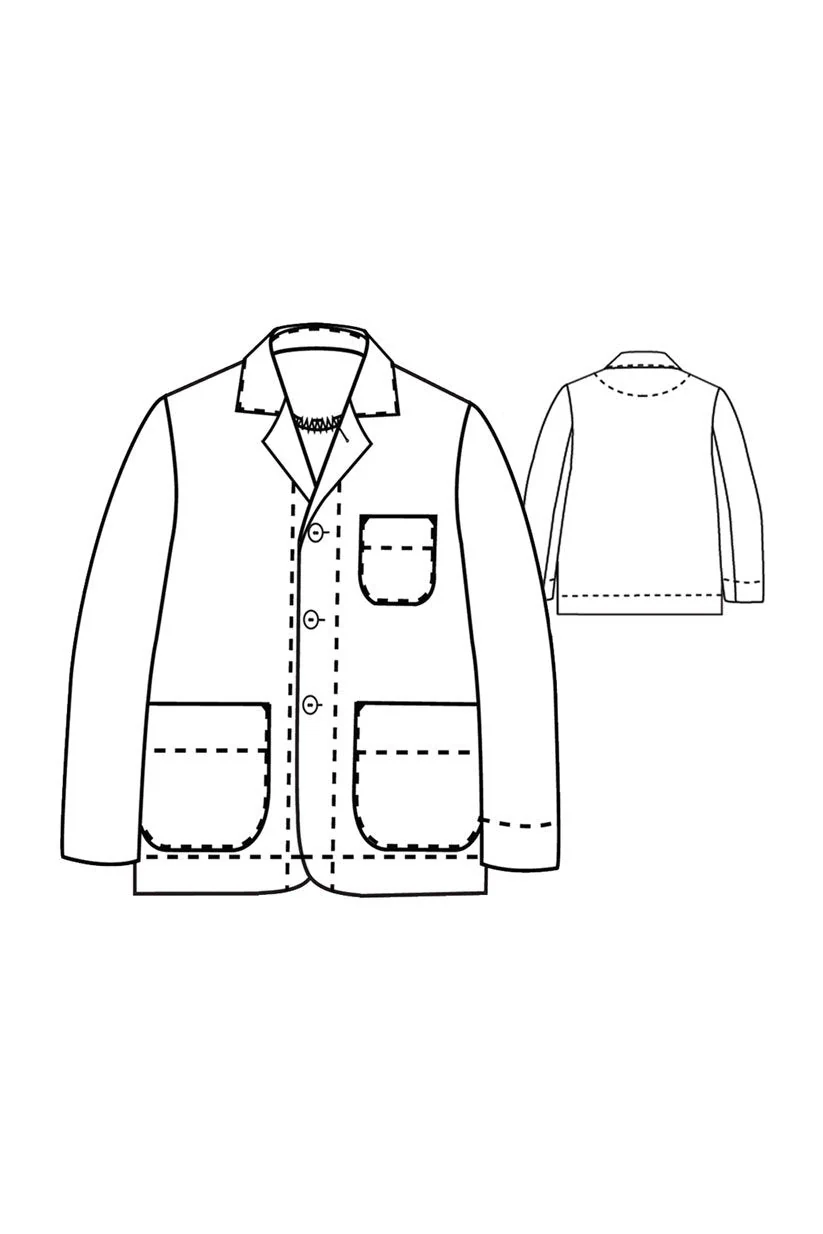 The Foreman Jacket Pattern - Merchant & Mills - Image 12