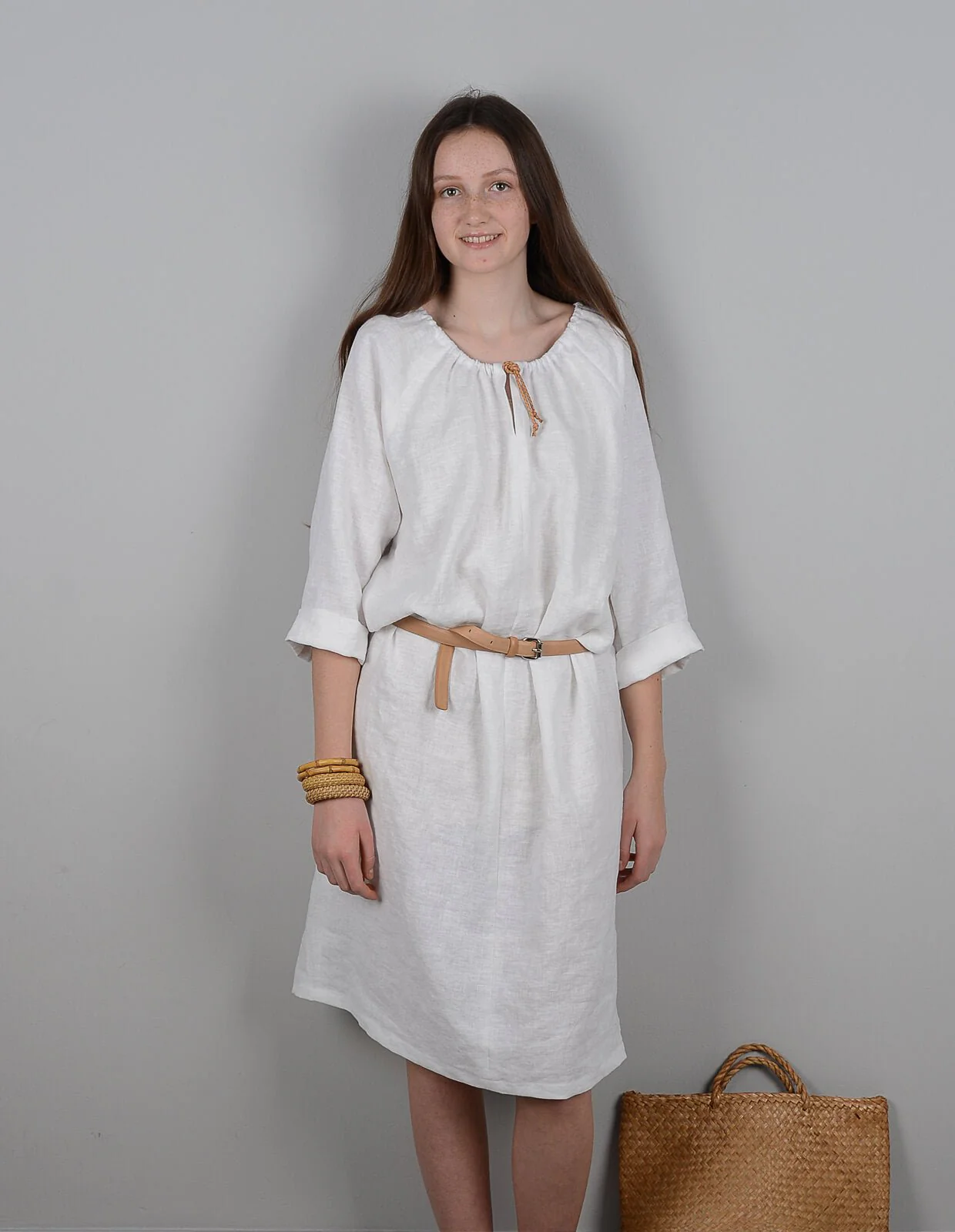The Gathered Neck Dress and Blouse - PDF Pattern - The Makers Atelier