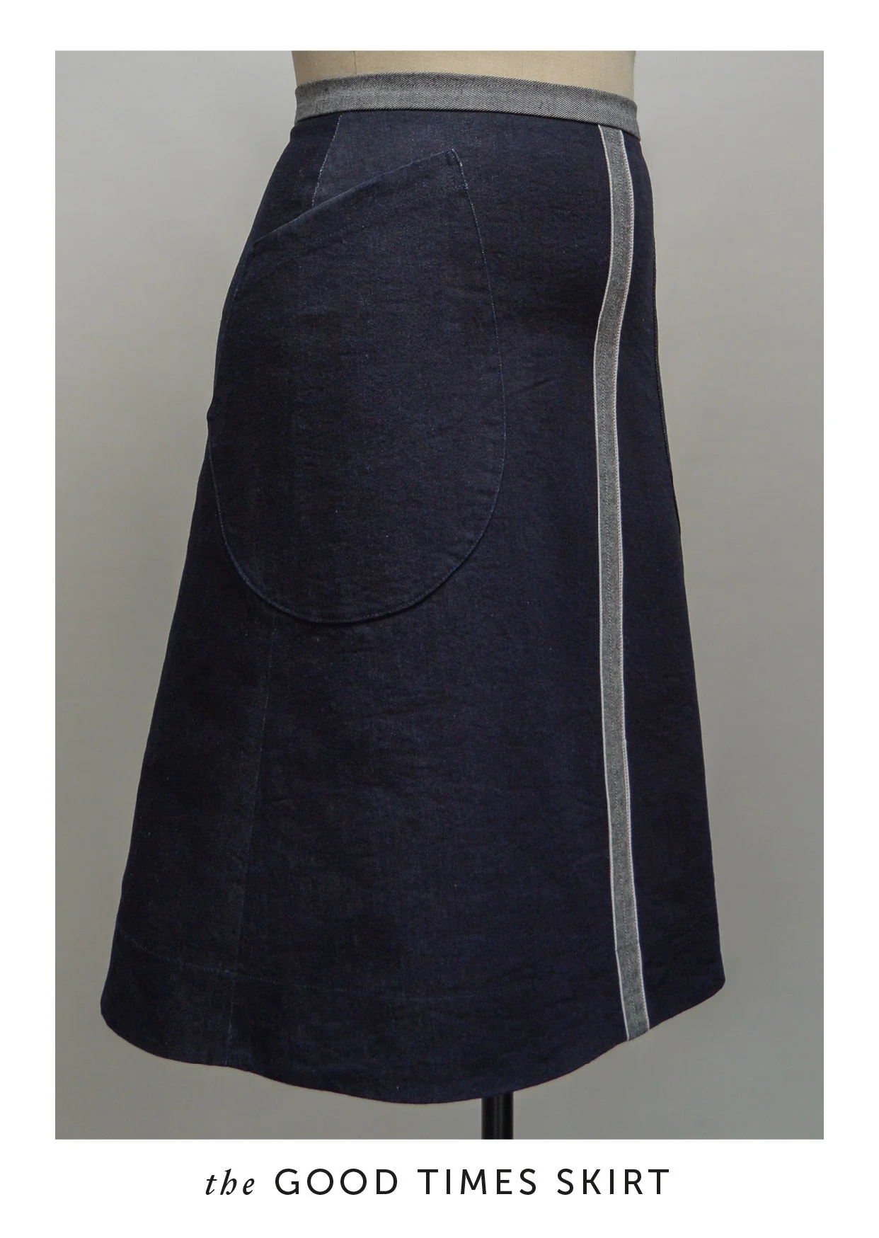 The Good Times Skirt Paper Sewing Pattern - Maven Sewing Patterns - Image 5