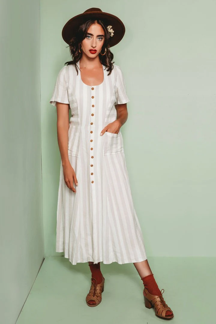 The Hughes Dress Pattern - Friday Pattern Company