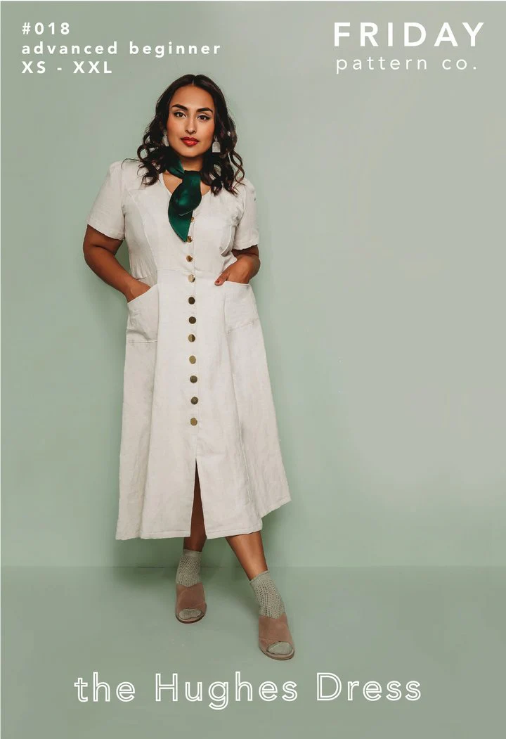 The Hughes Dress Pattern - Friday Pattern Company - Image 2