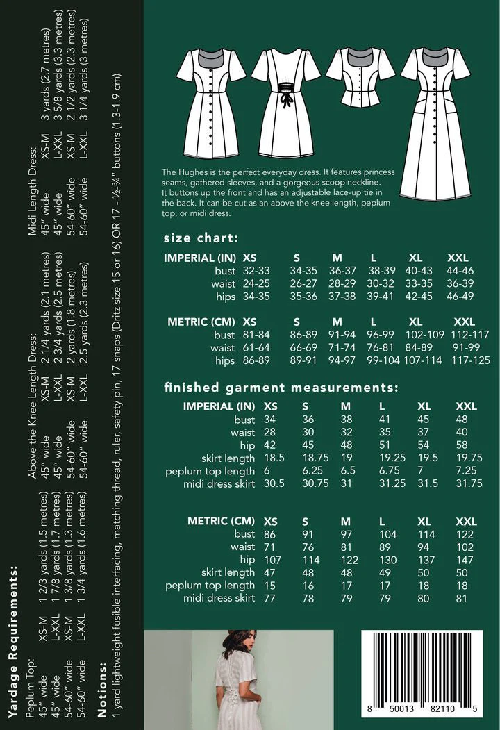 The Hughes Dress Pattern - Friday Pattern Company - Image 8