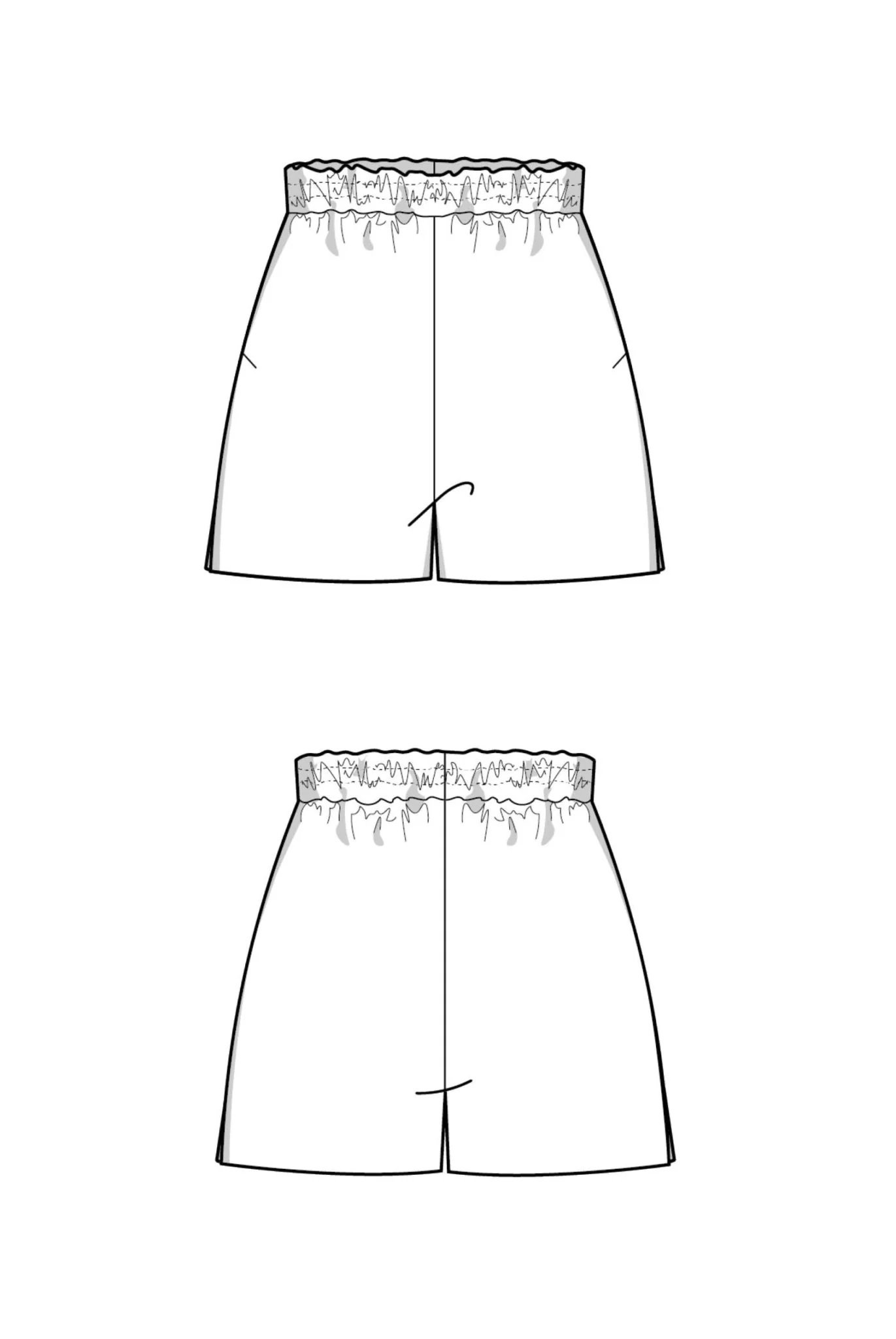 The Kaya Shorts - Paper Sewing Pattern - Juliana Martejevs - Image 5