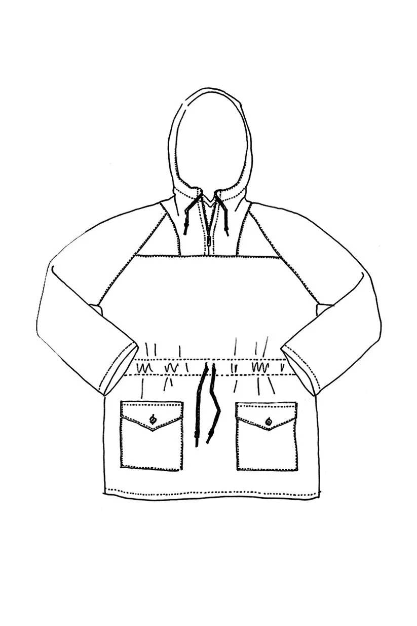 The Landgate Parka Unisex PDF Pattern - Merchant & Mills - Image 3