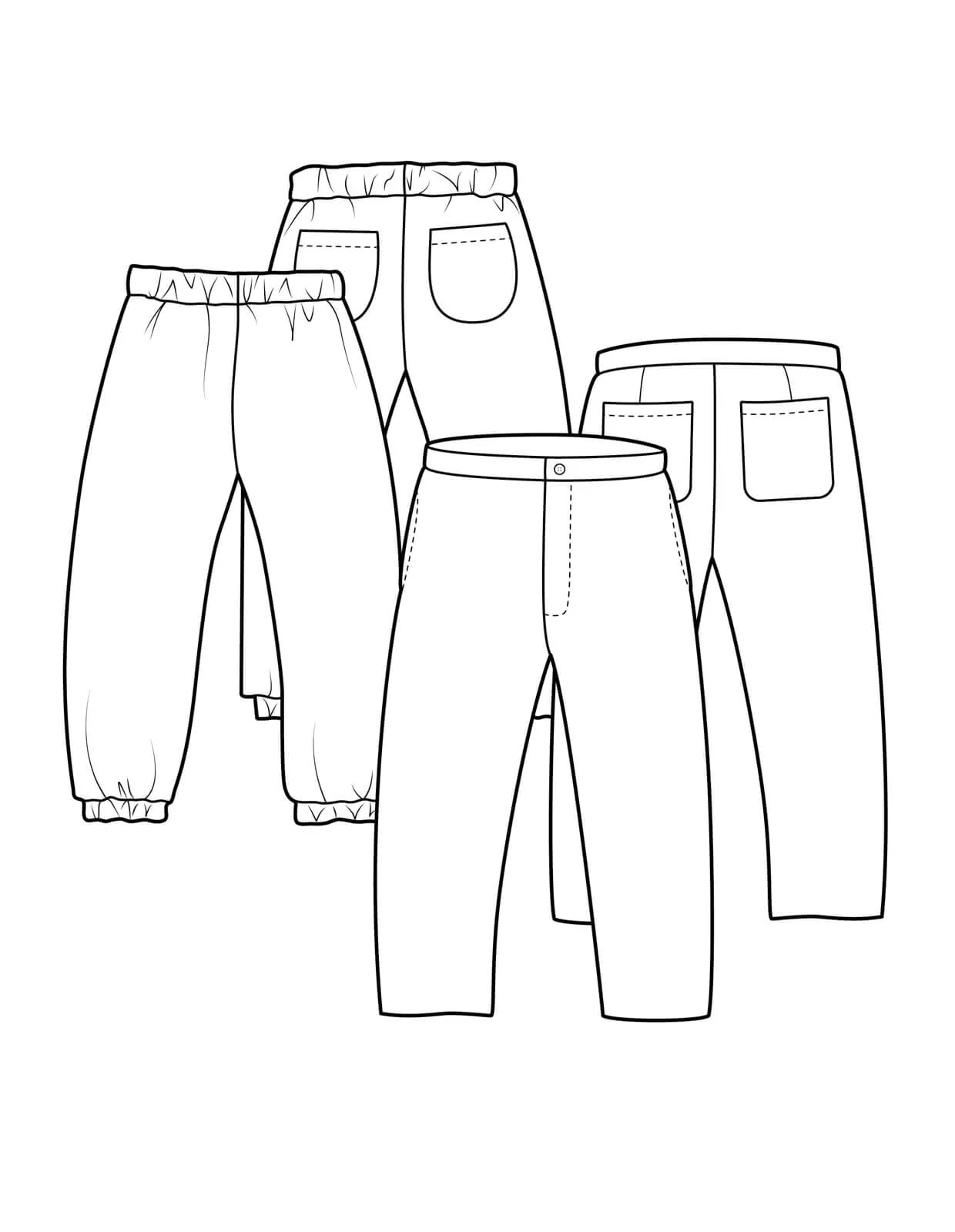 The Lounge Pant - PDF Pattern - The Makers Atelier - Image 7