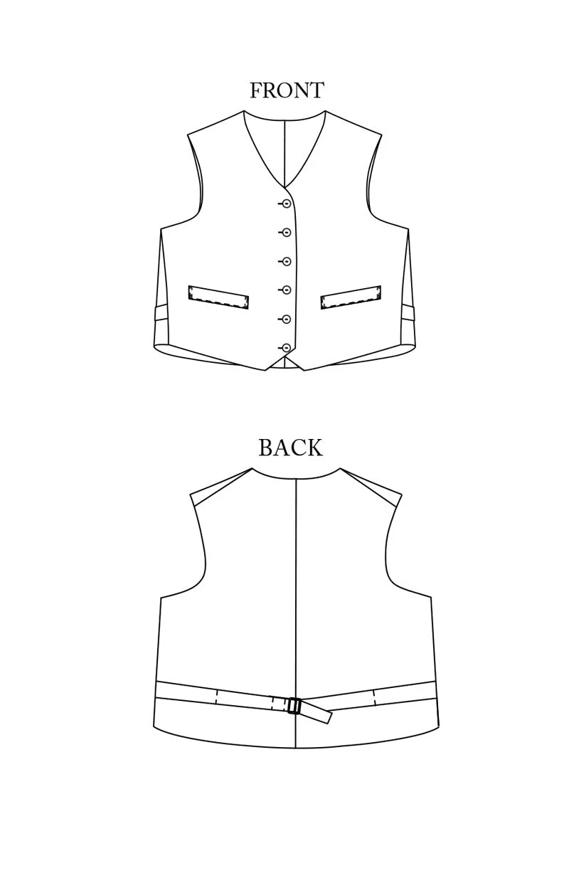 The Miller Waistcoat PDF Pattern - Merchant & Mills - Image 14