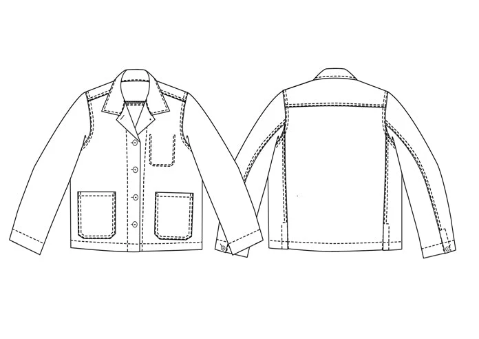 The Ottoline Jacket Womens Pattern - Merchant & Mills - Image 3
