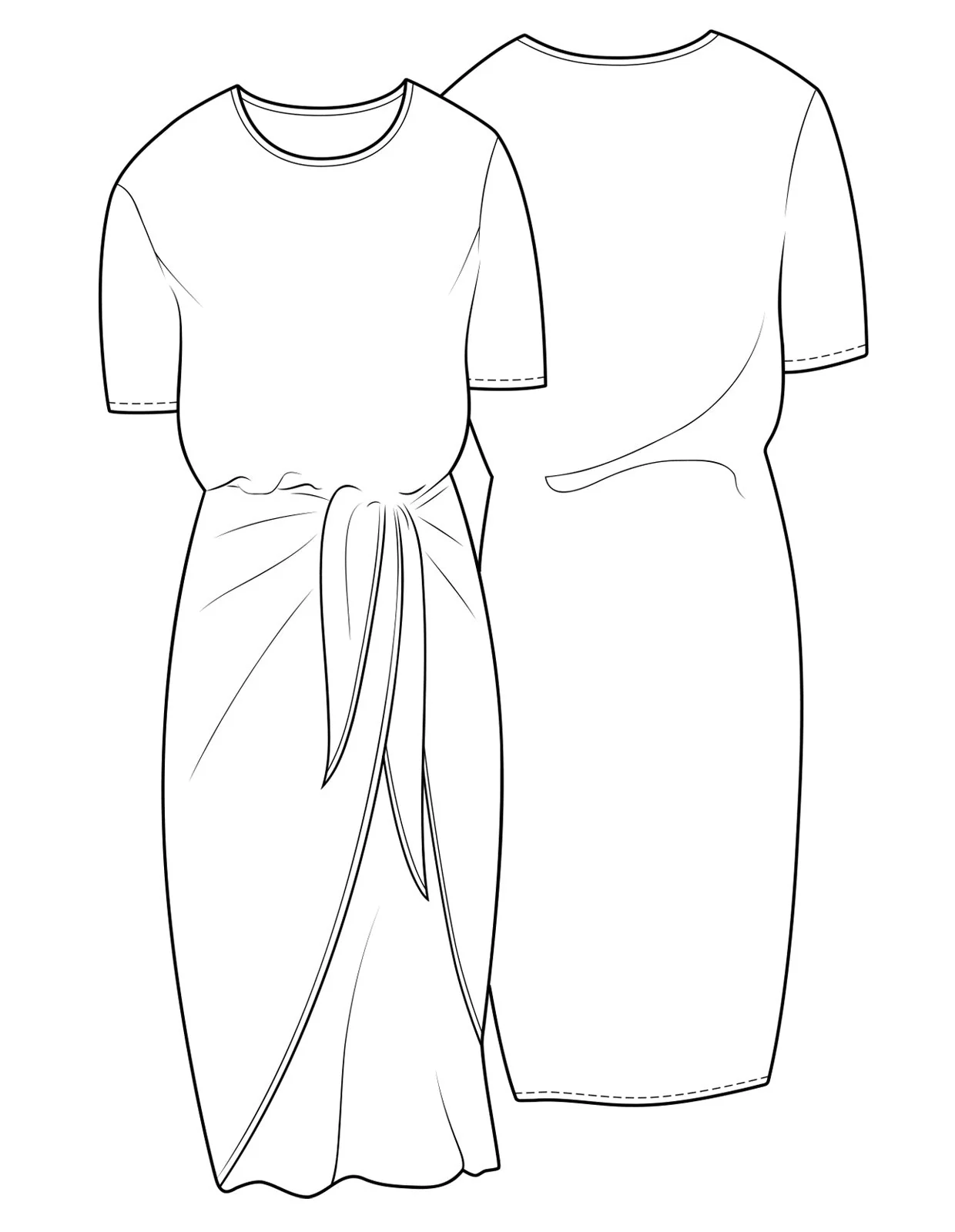 The Pareo Dress - PDF Pattern - The Makers Atelier - Image 12