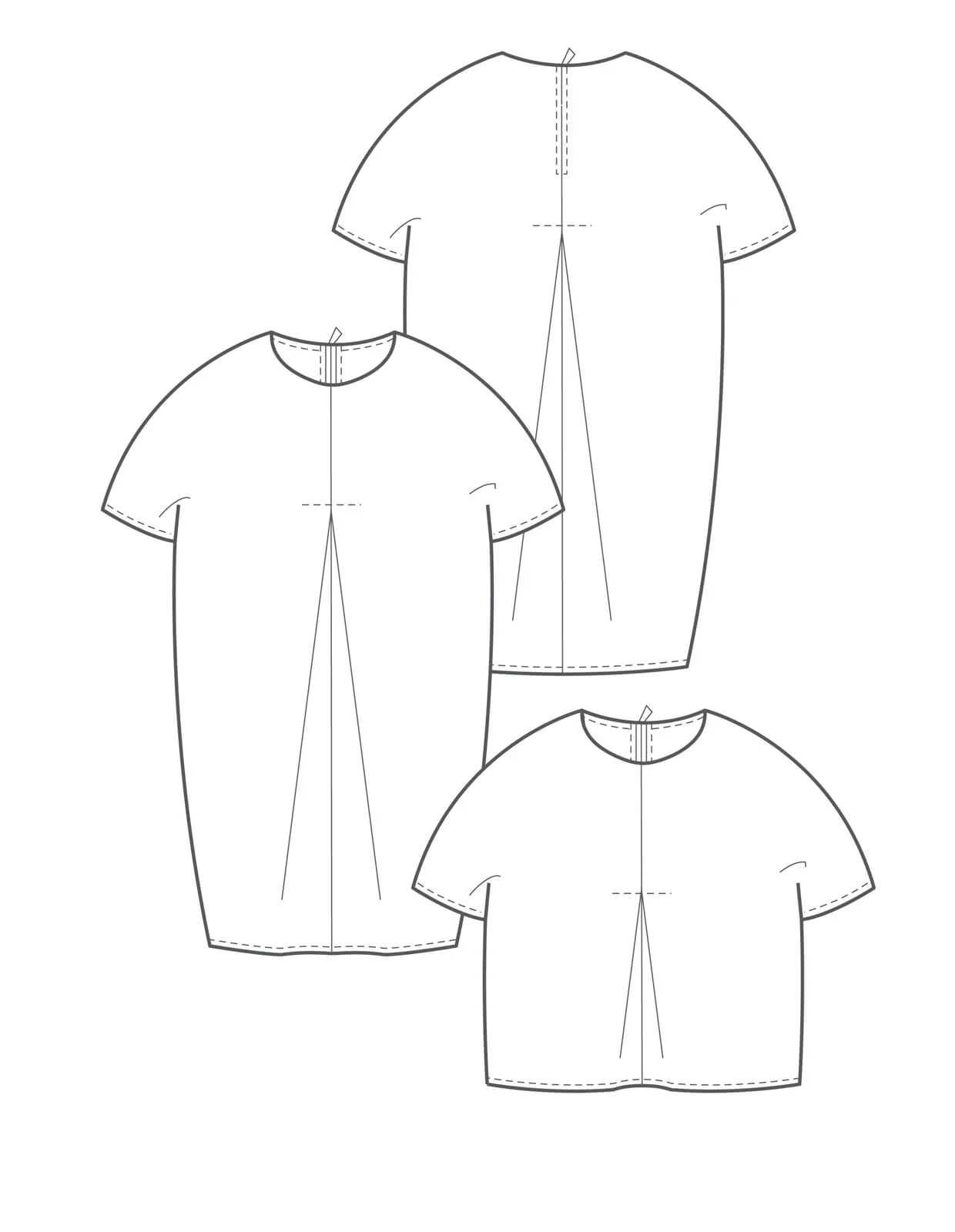 The Pleat Detail Dress and Top - PDF Pattern - The Makers Atelier - Image 6