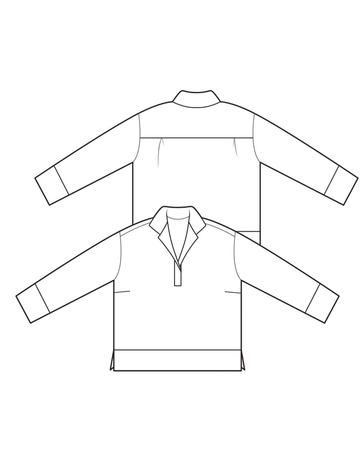 The Pull-On Shirt - PDF Pattern - The Makers Atelier - Image 5
